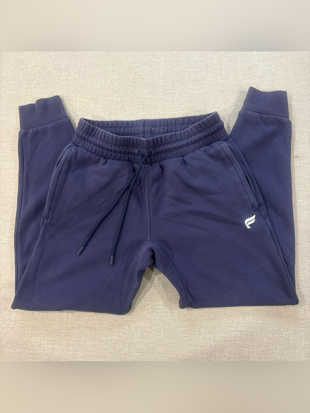 Men’s Fabletics Navy Blue Fleece Jogger Pants